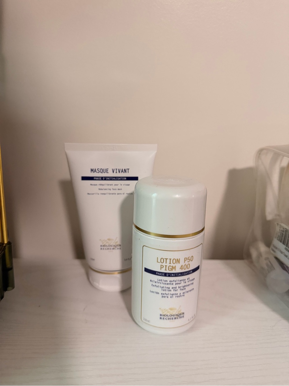 Lotion P50 PIGM 400 and Masque Vivant Bundle
